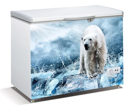 Adesivos para geladeiras e freezer