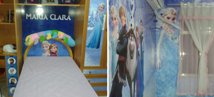 Adesivação Quarto Frozen