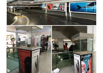 Adesivação do Shopping Tijuca – Cliente KENNER