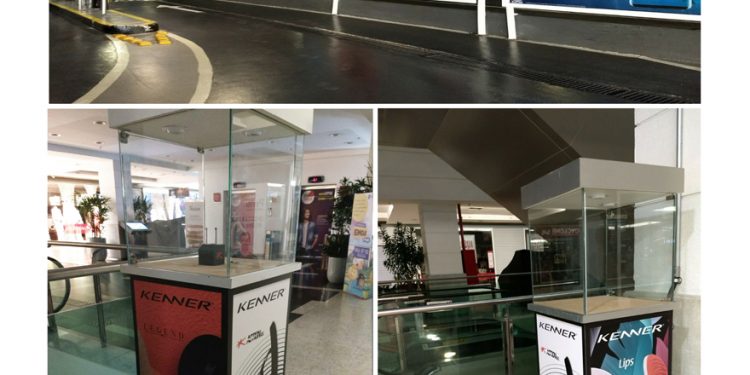Adesivação do Shopping Tijuca – Cliente KENNER