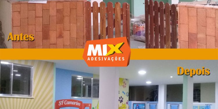 Adesivação em Escolas