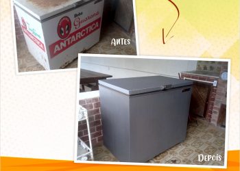 Adesivação de Freezer