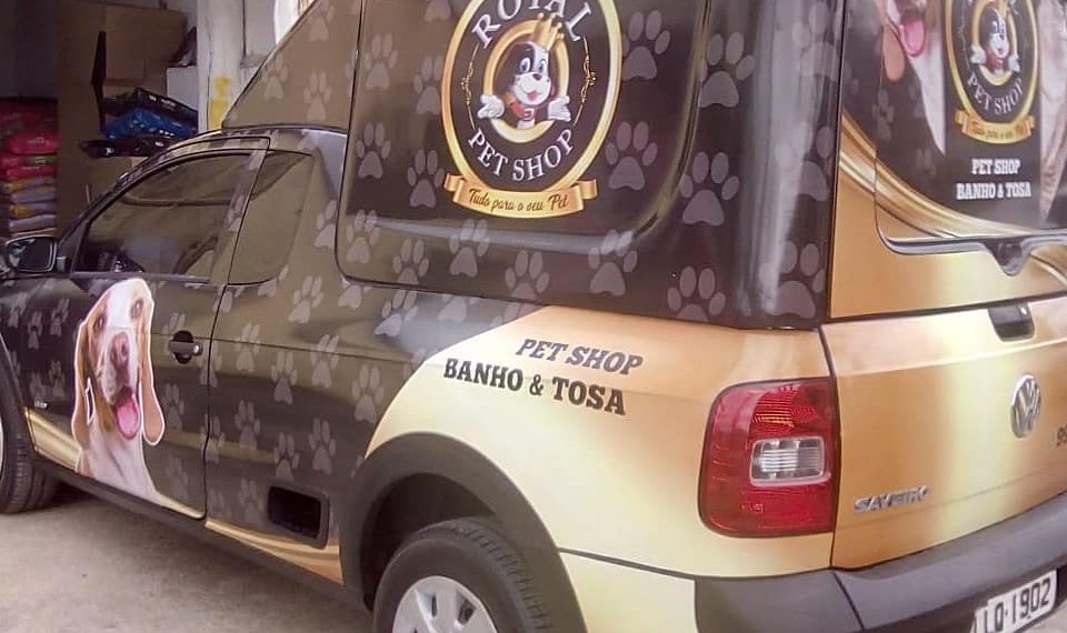 Adesivação de Saveiro